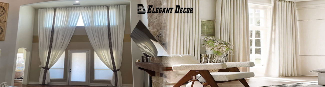 Elegant curtain drapes for living room - Elegant Decor