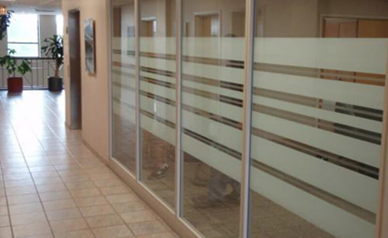 Frosted glass film