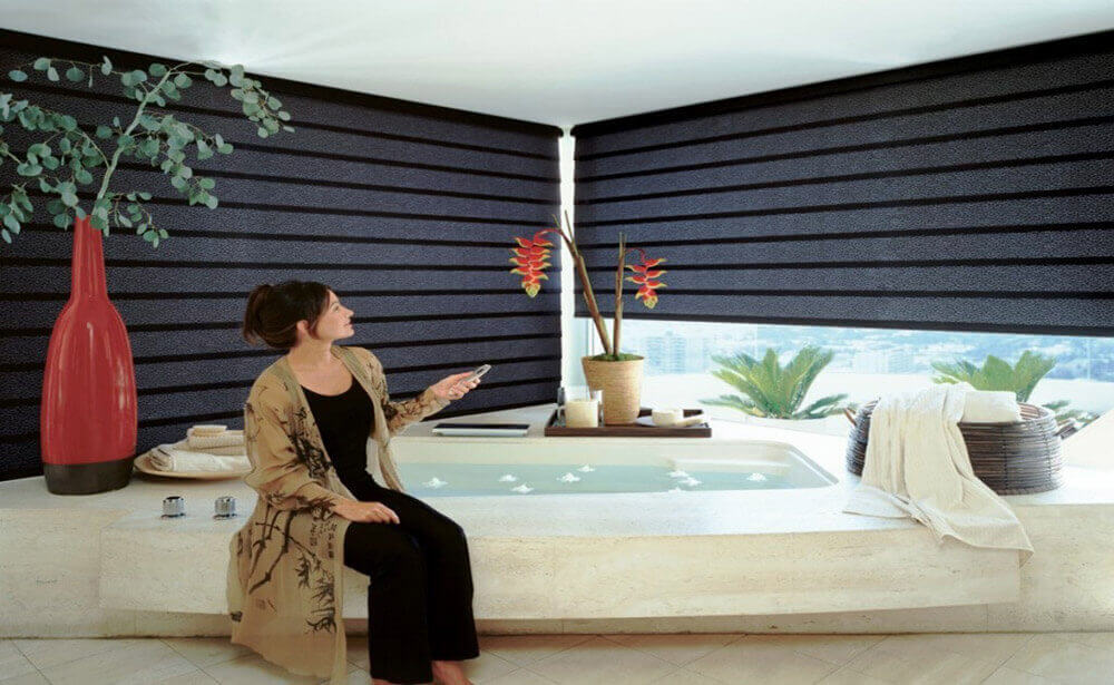 automatic window blinds