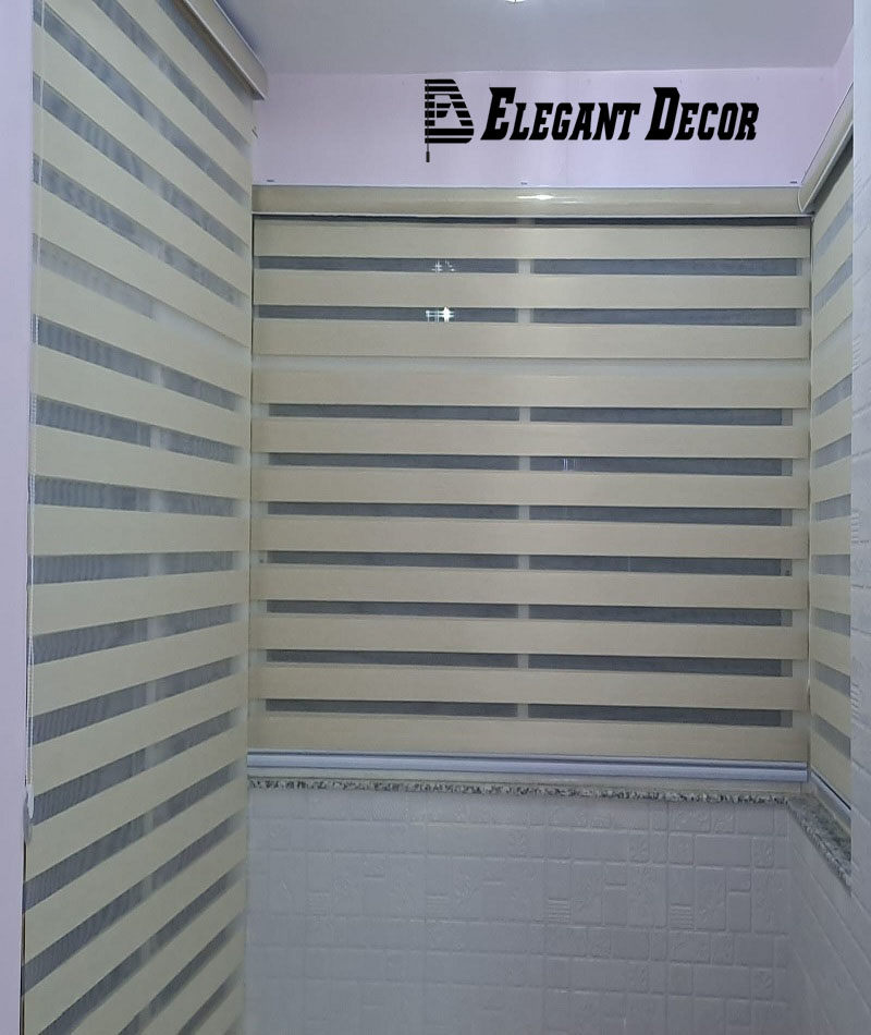 Designer zebra blinds